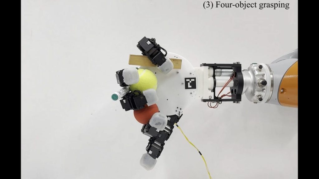 this new skittering robotic hand could reach things you can't